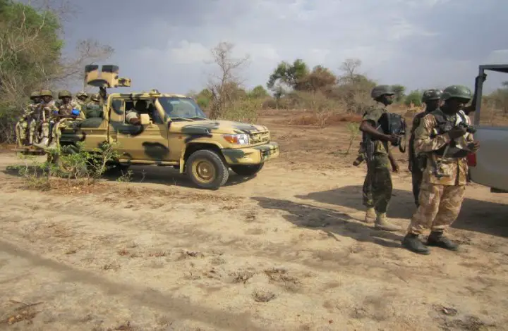 Nigerian military in Operation in the North-East