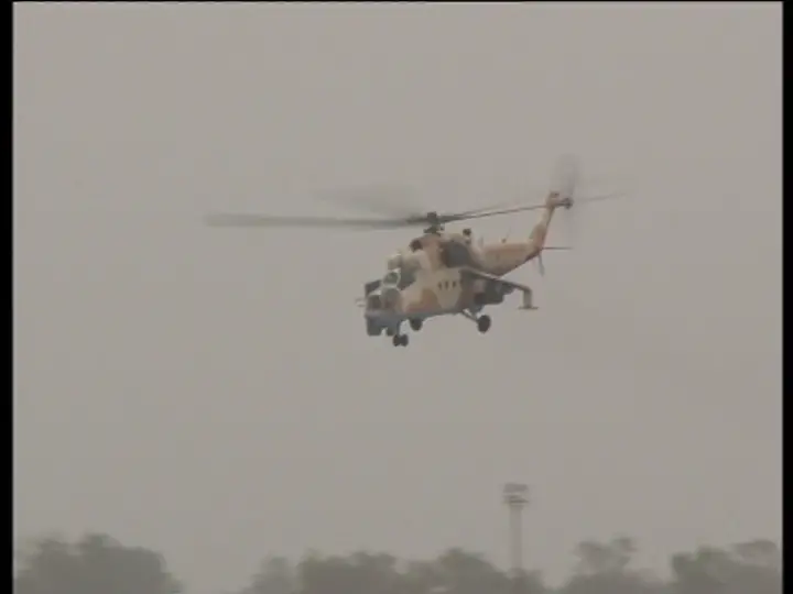Mi-35 of the Nigerian Army in Operations in the North-East