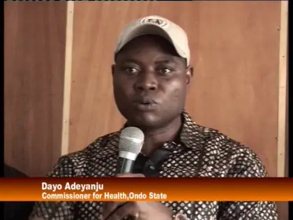 Dr. Dayo Adeyanju Commissioner for Health Ondo State