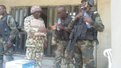 Nigerian Commander And Cameroon Commander