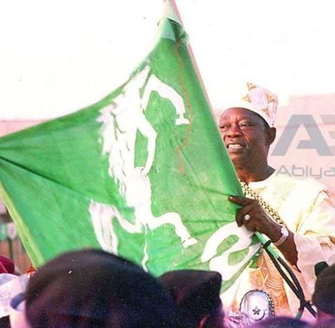MKO Abiola at the SDP Political Rally(PHOTO: National Archive)