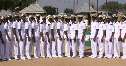 Nigerian Navy train new intakes