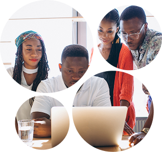 Team working together